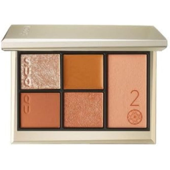 SUQQU 20th Anniversary Eye & Blush Compact / 101 Orange Light -TOUKOUGASANE (20th Anniversary Limited Edition)