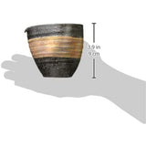 Shigaraki Ware MR-3-3165 Hechimon Dispenser, Rough Brush