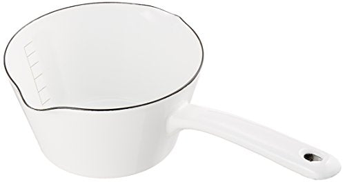 Fuji Hollow Milk Pan NEIGE With Scale 14cm 0.7L N-14M
