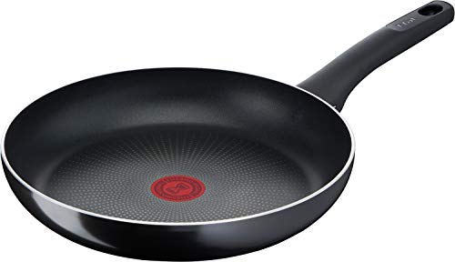 Tefal Frying Pan 28cm Gas Fire Only Hard Titanium Intense Frying Pan Titanium Intense Coating D51906 Black