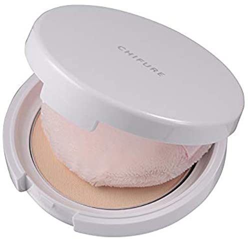 Chifure Pressed Powder (Puffed) Case + Refill 2 Pearly Lucent 8.5g