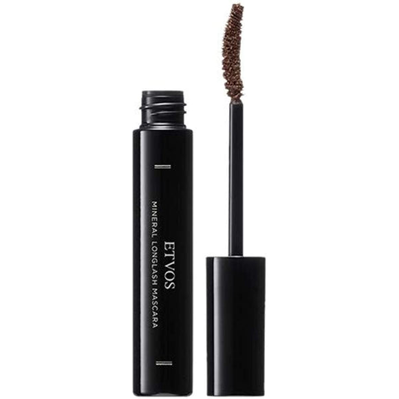 ETVOS Etvos Mineral Long Lash Mascara 9g Quick Dry Eyelash Care Removes with Hot Water & Face Wash #Brown