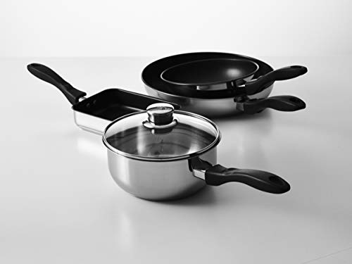 Meyer 4-piece set Frying pan 20 cm Frying pan 26 cm Egg pan