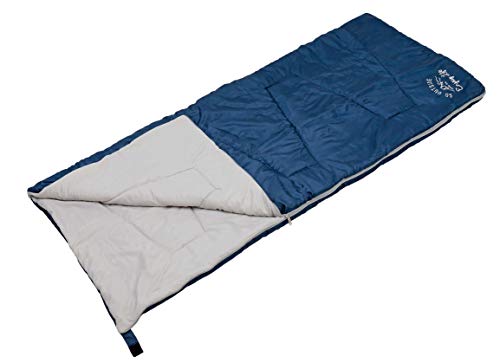 Captain Stag Sleeping Bag, Envelope Type, Lowest Temperature 28F (12C), Padding, 28.2 oz (800 g), Washable Cushion