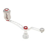 LIVRE 6936 Union 52-58Fino Knob for Shimano S2 Silver x Red