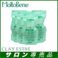 Molto Bene Clay Esthe Shampoo EX 1000ml x 4 refills