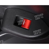 Honda with Mini Us Honda New RC Odyssey Dedicated Windows Ichi Cover Red Interior Panel Bezel Trim RC1 RC2 Windth Switch Cover (Aluminum Power Window Switch Cover Red)