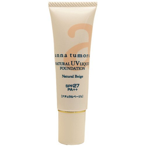 Anna Tomor Natural UV Liquid Foundation 30g SPF27 PA++