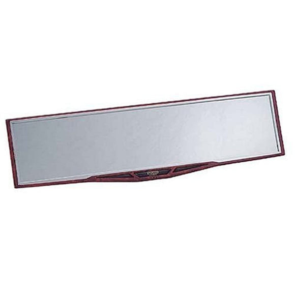 Carmate de119 Indeed 290F Car Room Mirror, 11.4 Inches (290 mm), Flat Mirror, Wood Grain