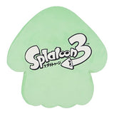Sanei Boeki Splatoon 3 All Star Collection Splatoon 3 Cushion, Squid (Light Blue) Plush Toy, Height 13.4 inches (34 cm)