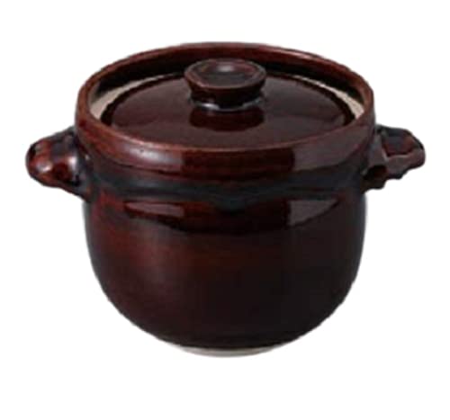 Rice Pot, Rice Pot, Candy Glaze Kame-Type (Single Pot), Rice Pot, Banko Yaki