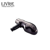 LIVRE 5989 TB-1 Knob, Single Item, Set of 1, Shimano (C) Brown (IP) & Black