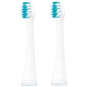 Panasonic EW0914-W Dense Ultra Fine Bristle Brush, White, Pack of 2, For Panasonic Doltz