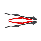 MDF Graphic Kit, Red, Side Cover, PCX 21-/PCX160/PCX E: HEV M21PCX-A-RD-SC