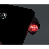 KIJIMA 218-3149 LED TAIL LAMP, Nano Type, Black Body, Clear Lens