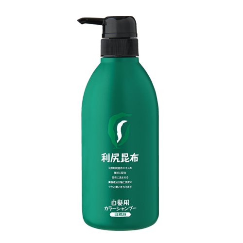 Rishiri Color Shampoo Economy Size (Natural Brown) 500ml