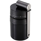 CAPTAIN STAG UW-3540 Coffee Mill, Hand Grind, Portable, Coffee Mill, 13 Levels of Rough, Storage Case, Black