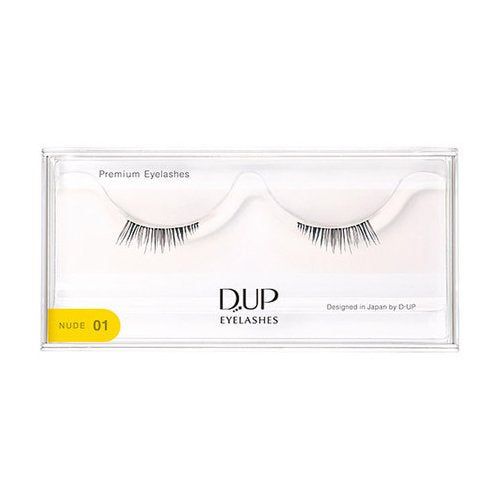 D-UP Eyelash Premium NUDE 01 False Eyelashes 1 Pair