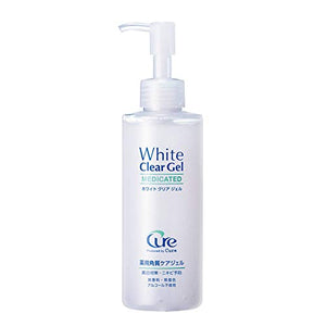 Cure White Clear Gel White Clear Gel Medicated Whitening Keratin Acne Peeling Gel Care Keratin Care Keratin Removal Face Gommage Cure Official 200g