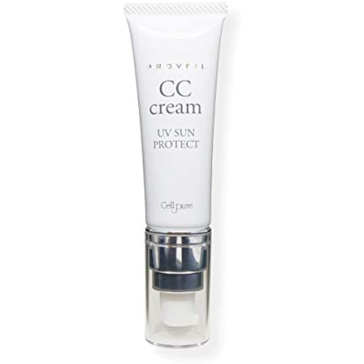 Cellpure Provert CC Cream Base Sunscreen Makeup Base Natural 30g ...