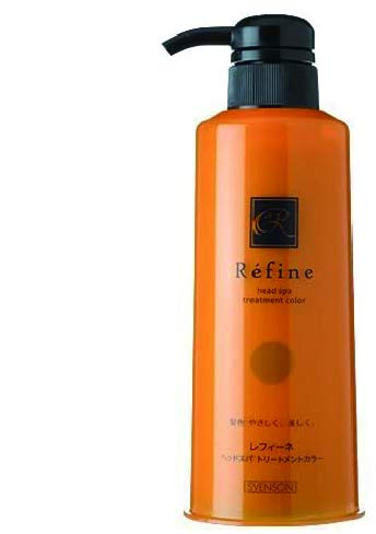 Refine Hair Dyed Head Spa Treatment Color R Starter Set 300g 1st Generation (Rose Brown)