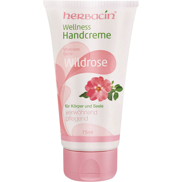 International Cosmetics Herbacin Wellness Hand Cream Rose 75ML