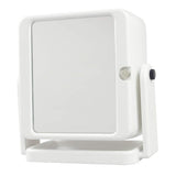 Yamamura YRV-005WH Reversible Mirror, Left/Right Flip, Makeup &amp; Check Mirror, Limited Color, White