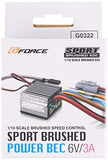 G-FORCE G0322 SPORT BRUSHED POWER BEC