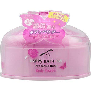 Kose Happy Bath Day Precious Rose Body Powder N 35g