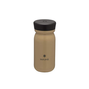 Snow Peak TW-351-SN Stainless Steel Vacuum Bottle Type M350 Sand