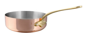 Pure bronze one-handed saucepan 20cm handle brass62-8166-88
