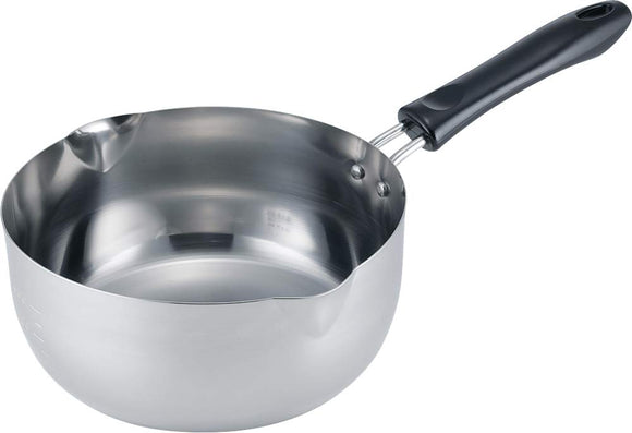 Shimomura Planning 41057 Yukihira Pot, 7.9 inches (20 cm), Duck Mouth, Scale Included, Induction Supported, Made in Japan