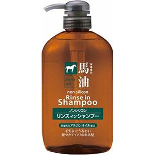 [Set item] Kumano oil horse oil rinse in shampoo 600ml [x 6 pieces]