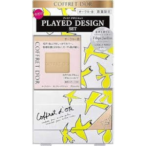 Coffret d'Or Nudy Cover Long Keep Pact UV Limited Set e Ocher - CPLAYEDDESIGN [LIKEAGIRL] SPF20・PA++ [Manufacturer's discontinued product] Foundation Ocher C 9.5 g