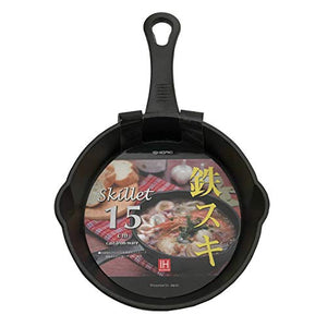 Ishigaki Sangyo Skillet Frying Pan One-handed Iron Casting 15cm