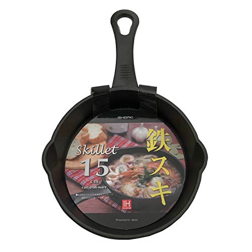 Ishigaki Sangyo Skillet Frying Pan One-handed Iron Casting 15cm