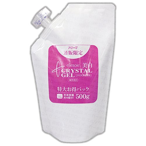 ellesoie Crystal Gel S Medicinal Whitening All-in-One, 17.6 oz (500 g)