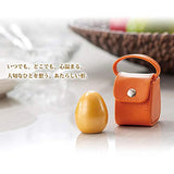 Soul-Pot Mini Urn Portable Portable Popo Milky Peach Brass Mini Urn for Fracture, Portable Pouch, Light Pink