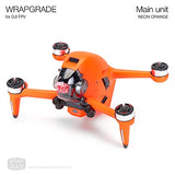 WRAPGRADE for DJI FPV Skin Seal (Neon Orange)