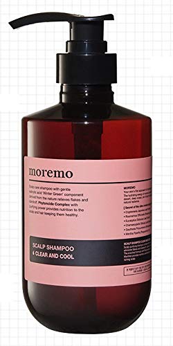 Domestic Shipping [Japan Authorized Agent Product] moremo SCALP SHAMPOO❛CLEAR AND COOL (Scalp Shampoo) [500mL]
