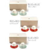 Floyd Fuji Choco Floyd Blistering Chocolate [Blue X Red/Set of 2/Paulownia Box, 50-Pack] made in Japan Hasami