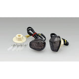 Kijima (KIJIMA) Motorcycle Bike Parts LED Cowl Winkt Front Left and right set Smoke YZF-R25 / YZF-R3 YAMAHA 219-3035