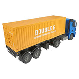 DoubleE Officially Licensed Benz Super Large Container Trailer for Kids, 23.6 inches (60 cm), 120 Yellow