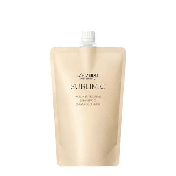 Shiseido Professional Sublimic Aqua Intensive Shampoo, 15.2 fl oz (450 ml), Refill, Shampoo