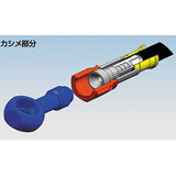 AC Performance LINE BRAKE HOSE SMOKE (Socket: Blue/Red)