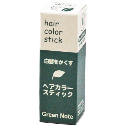 green note green note hair color stick black