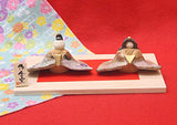 Craftsman House Hina Doll, Doll, Total Length: Demon Hina 1.8 inches (4.5 cm), Female Hina 1.6 inches (4 cm)