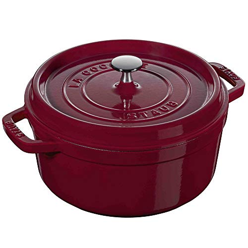 Staub Two-handed pan Pico Cocotte Round 20cm Oven possible Bordeaux