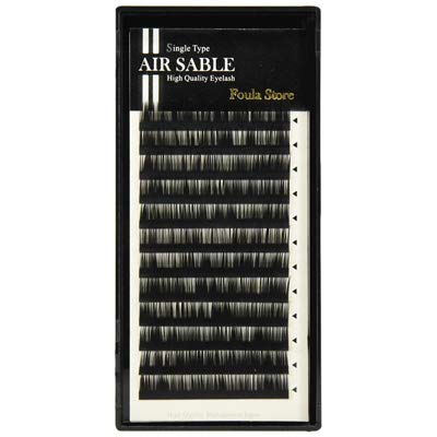 [Fula] Air sable sheet 12 rows J curl 6mm x 0.15mm