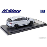 Hi Story 1/43 Subaru LEVORG STI Sport (2020) STI Sport Parts Ice Silver Metallic Finished Product